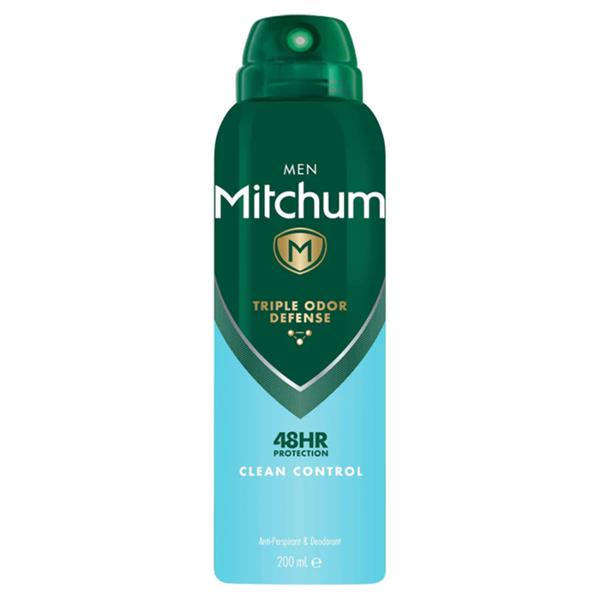 Mitchum Men Triple Odor Defence 48HR Clean Control deodorant spray 200ml