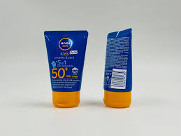 NIVEA Sun Kids Protect Care SPF 50+ sunscreen lotion 50ml tube