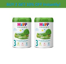 HiPP Organic Growing Up Baby Milk Powder Formula Stage 3 800g tins