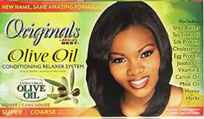 Africa's Best Originals Olive Oil Conditioning Relaxer System 2-pack