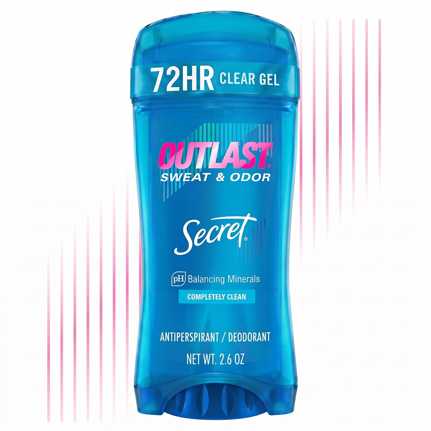 Secret Outlast Clear Gel Antiperspirant & Deodorant Women Completely Clean — photo 9