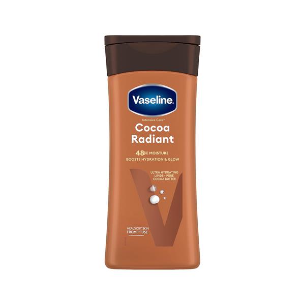 Vaseline Intensive Care Cocoa Radiant 100% Cocoa Butter Body Lotion 400 ml