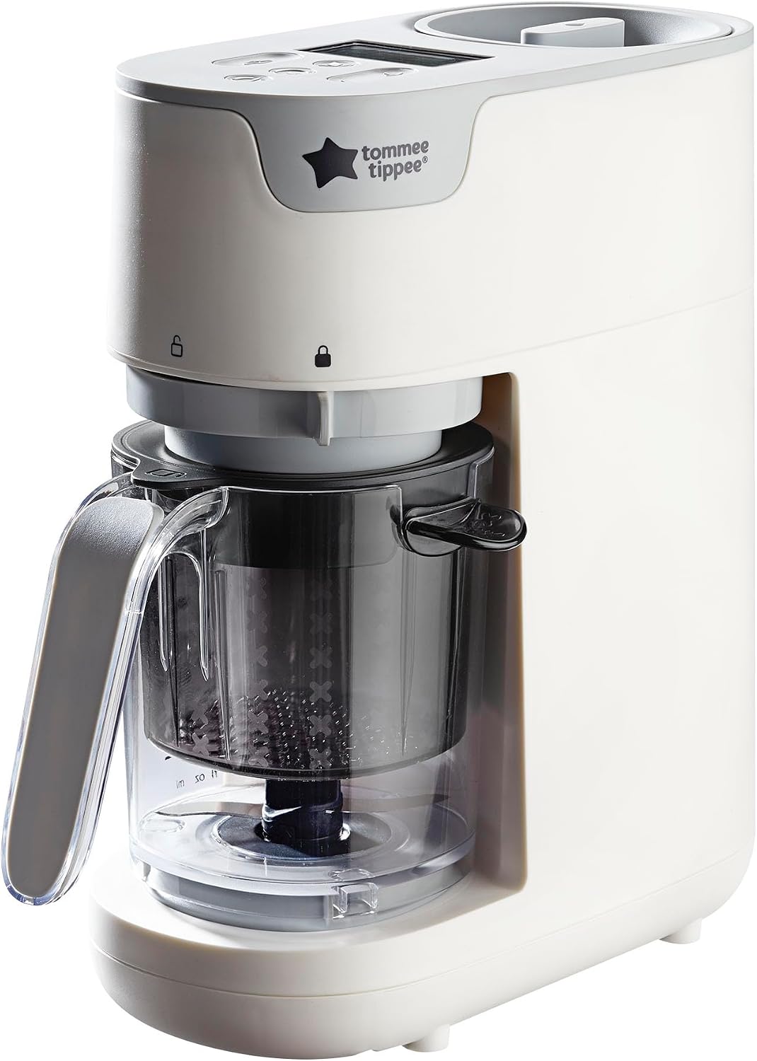 Tommee Tippee Quick Cook 6-in-1 Electric Baby Food Blender 500ml Capacity White — photo 2