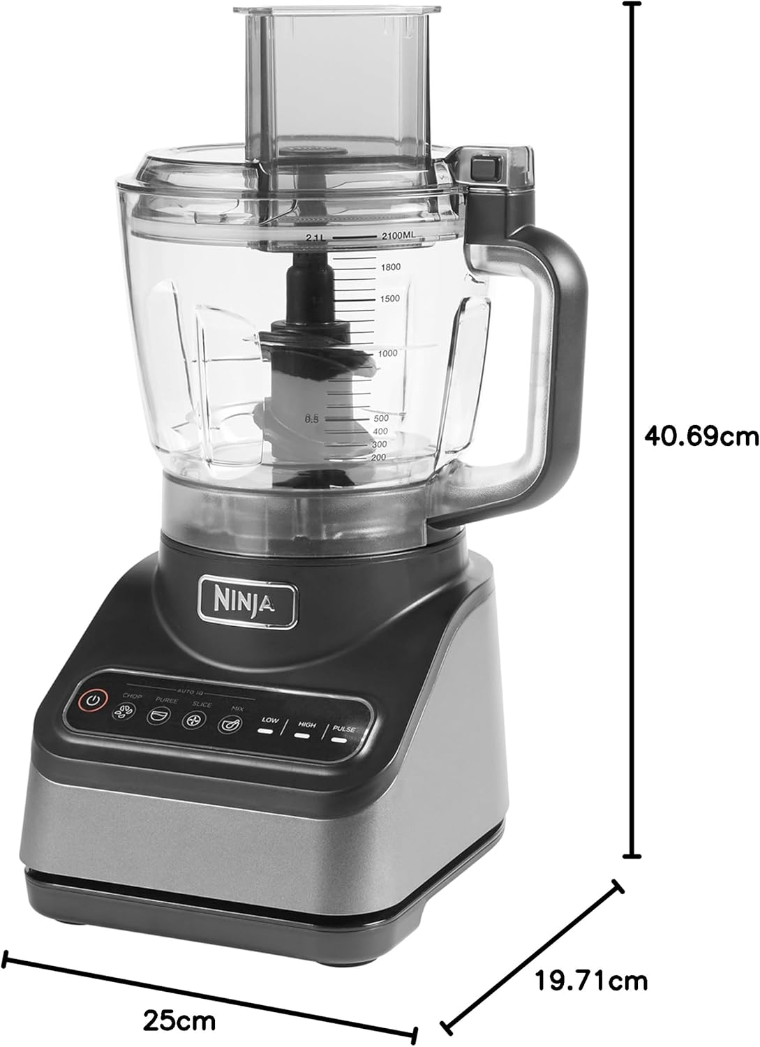 Ninja BN650UK Food Processor with Auto-iQ (Silver). — photo 7
