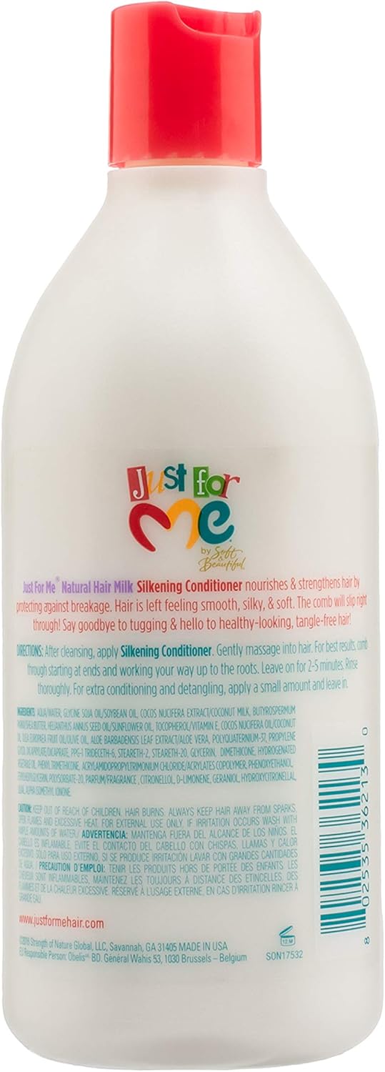 Just for ME Silkening Conditioner for kids Natural Hair milk Just for me 399ml — photo 6