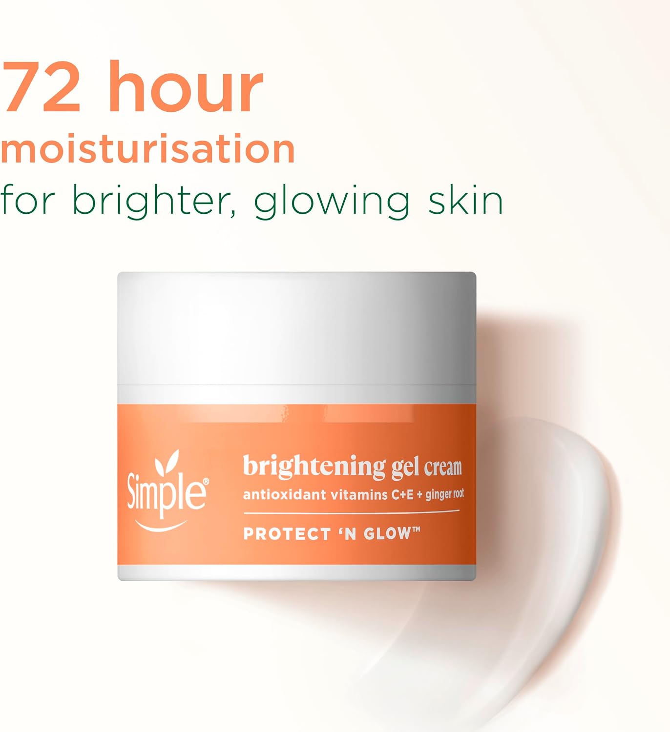 Simple Protect 'N' Glow Brightening Gel Cream (50ml). — photo 2