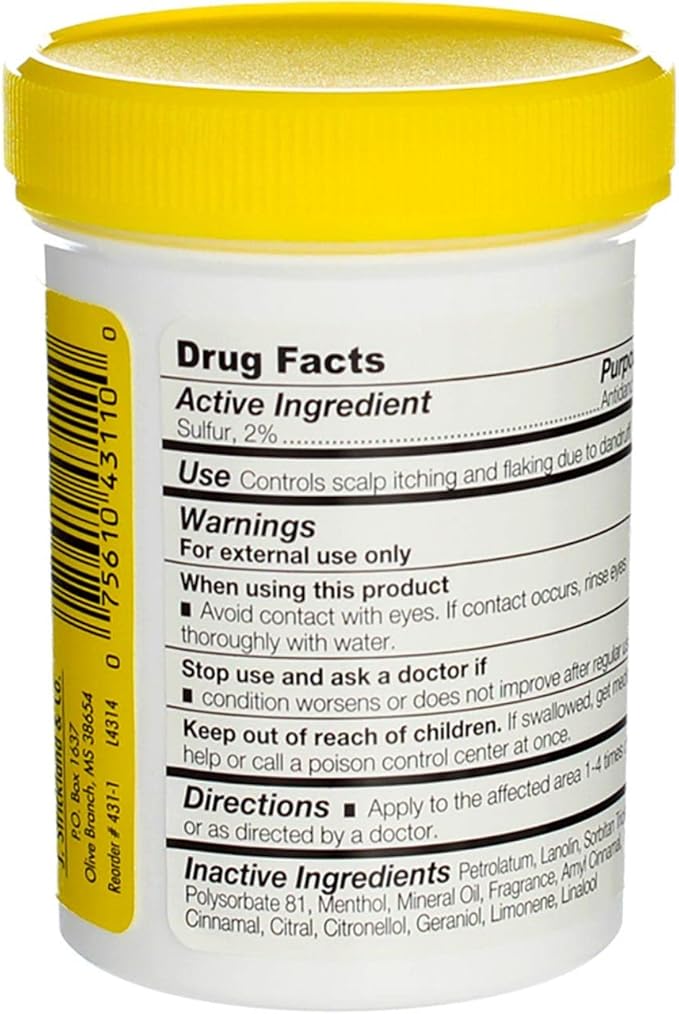 Sulfur8 medicated anti-dandruff hair and scalp conditioner, original formula 100ml