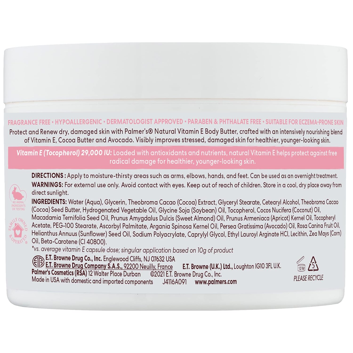 Palmer's Vitamin E Body Butter 200g — photo 8