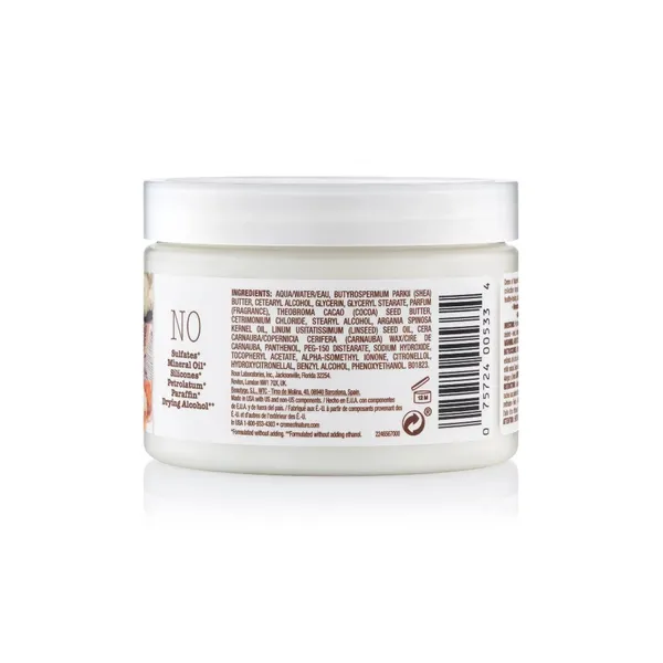 Creme of Nature Butter Blend Flaxseed Stretch Define Pudding 11.5oz jar
