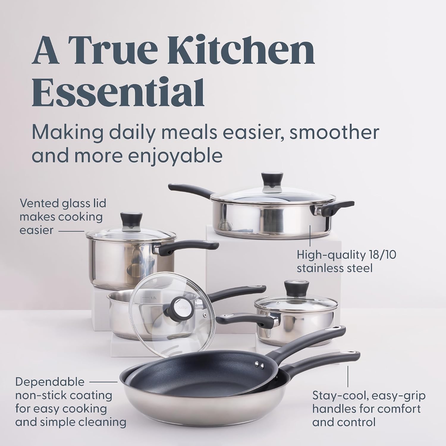 Judge Essentials Non-Stick Frying Pan (24cm). — photo 2