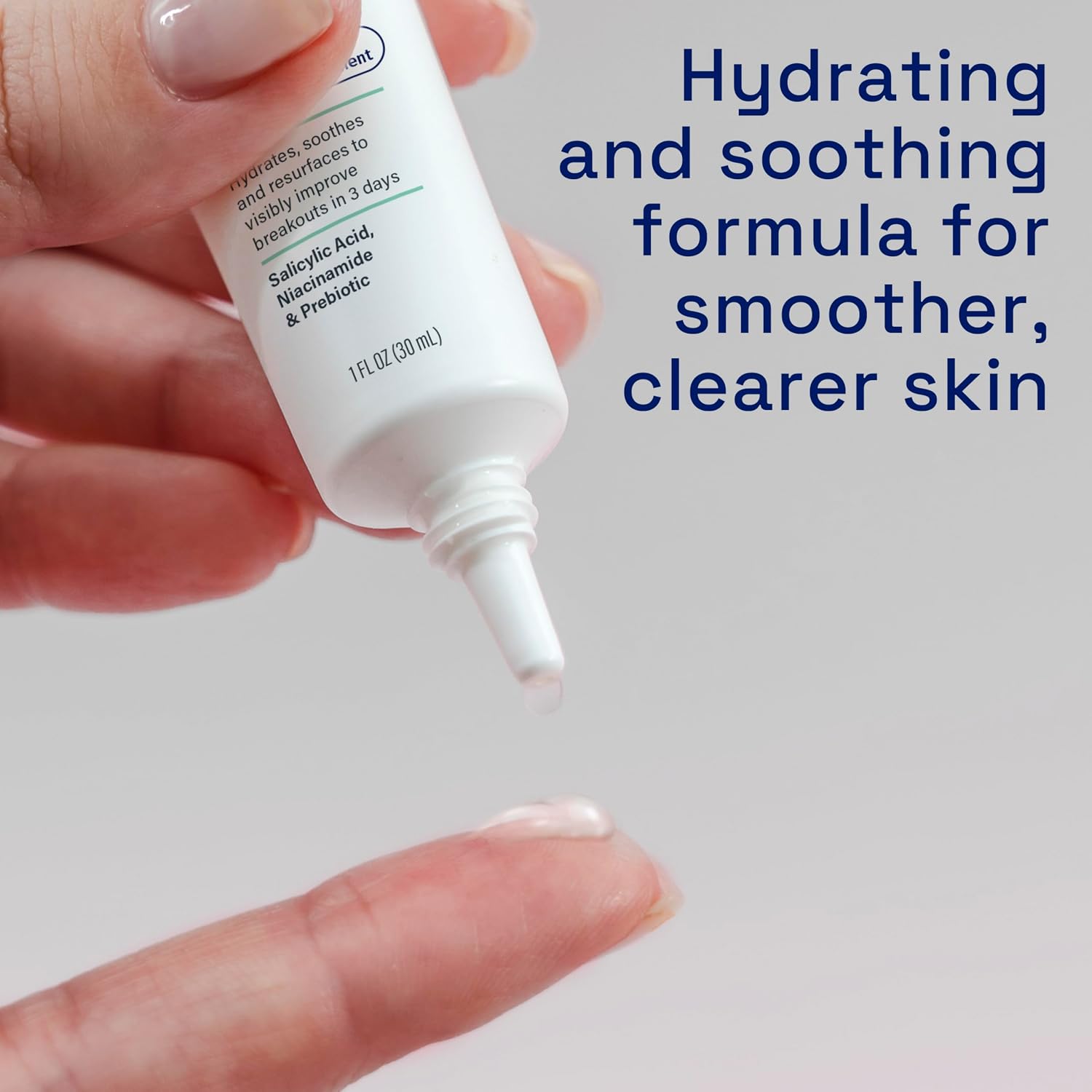 Cetaphil Gentle Clear Acne Serum Salicylic Acid Treatment, 1oz | Triple-Action Acne Serum, Treats And Prevents Breakouts, Fades Post-Acne Marks, Salicylic. — photo 6
