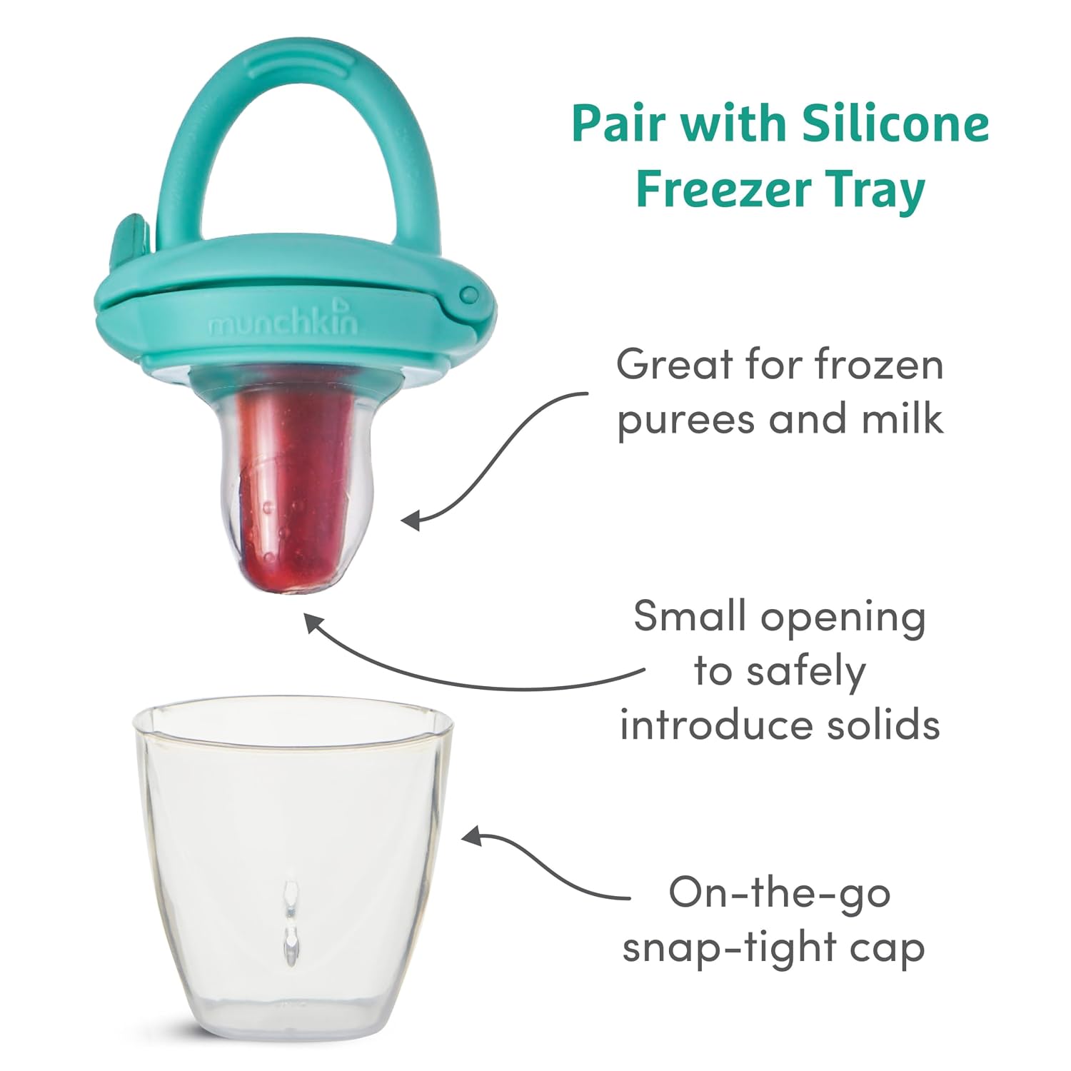 Munchkin Silicone Food Feeder Asst — photo 5