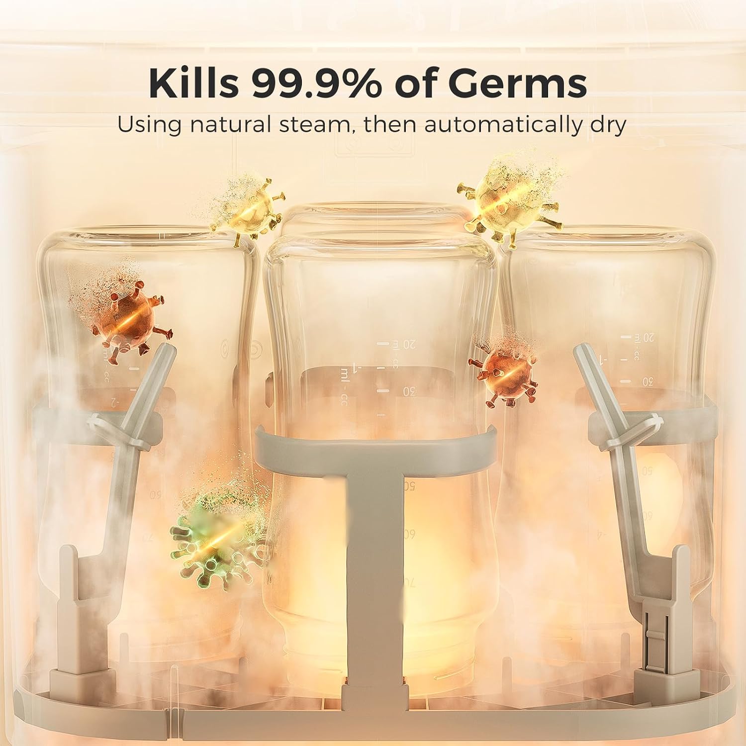 Momcozy KleanPal Pro Baby Bottle Washer, Sterilizer & Dryer. — photo 9