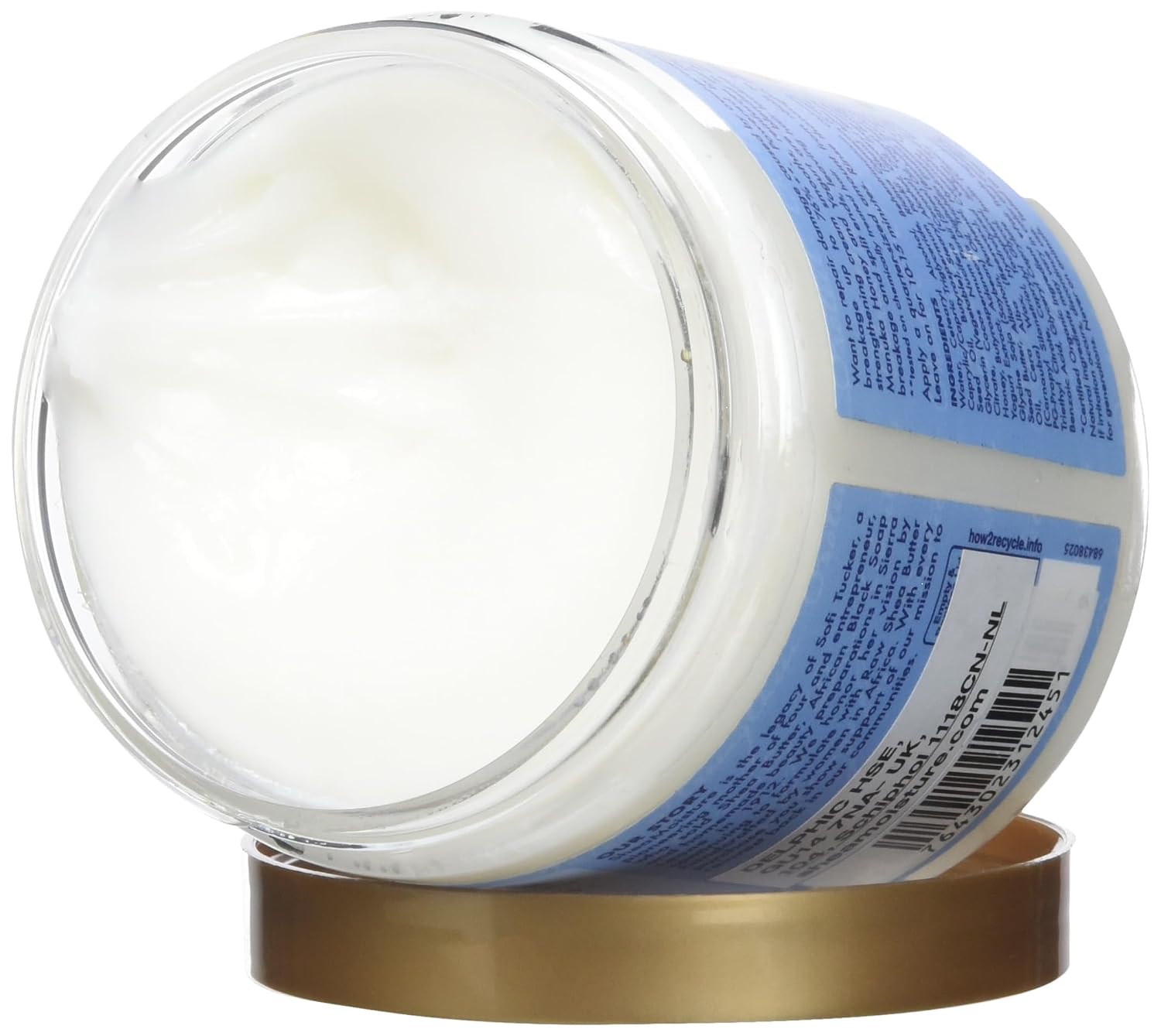 SHEA MOISTURE Manuka Honey And Yogurt Hydrate Plus Repair Protein Power For Unisex for Damaged Hair - 8 Oz Treatment, 1 Count — photo 3