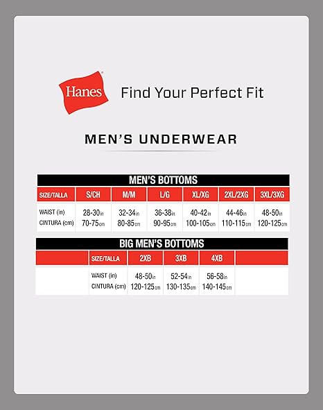 Mens Hanes Tagless wicking Cool Comfort 6 Pk. Sealed Large 36-38 Boxer Briefs... — photo 4