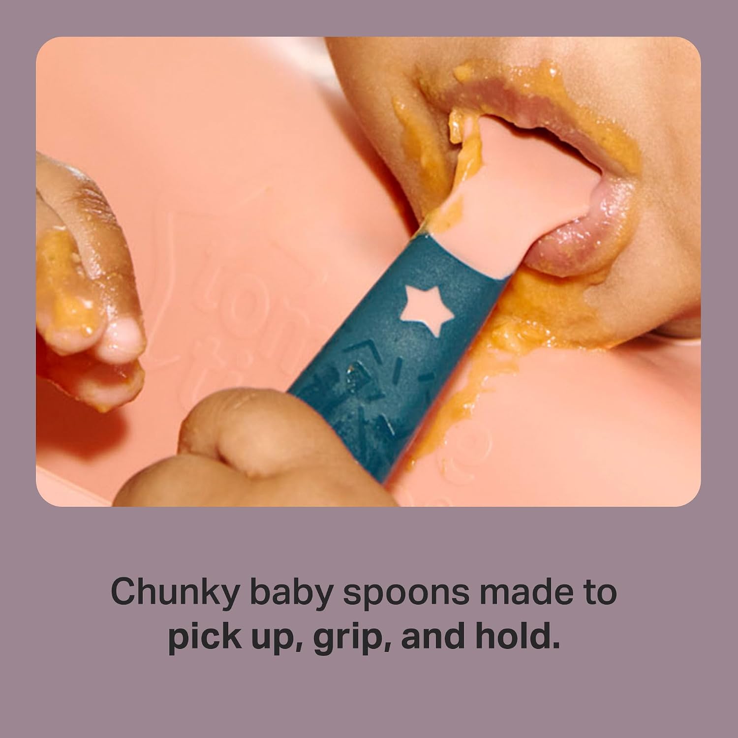 Tommee Tippee Easigrip Self-Feeding Weaning Spoons (5-Pack). — photo 3