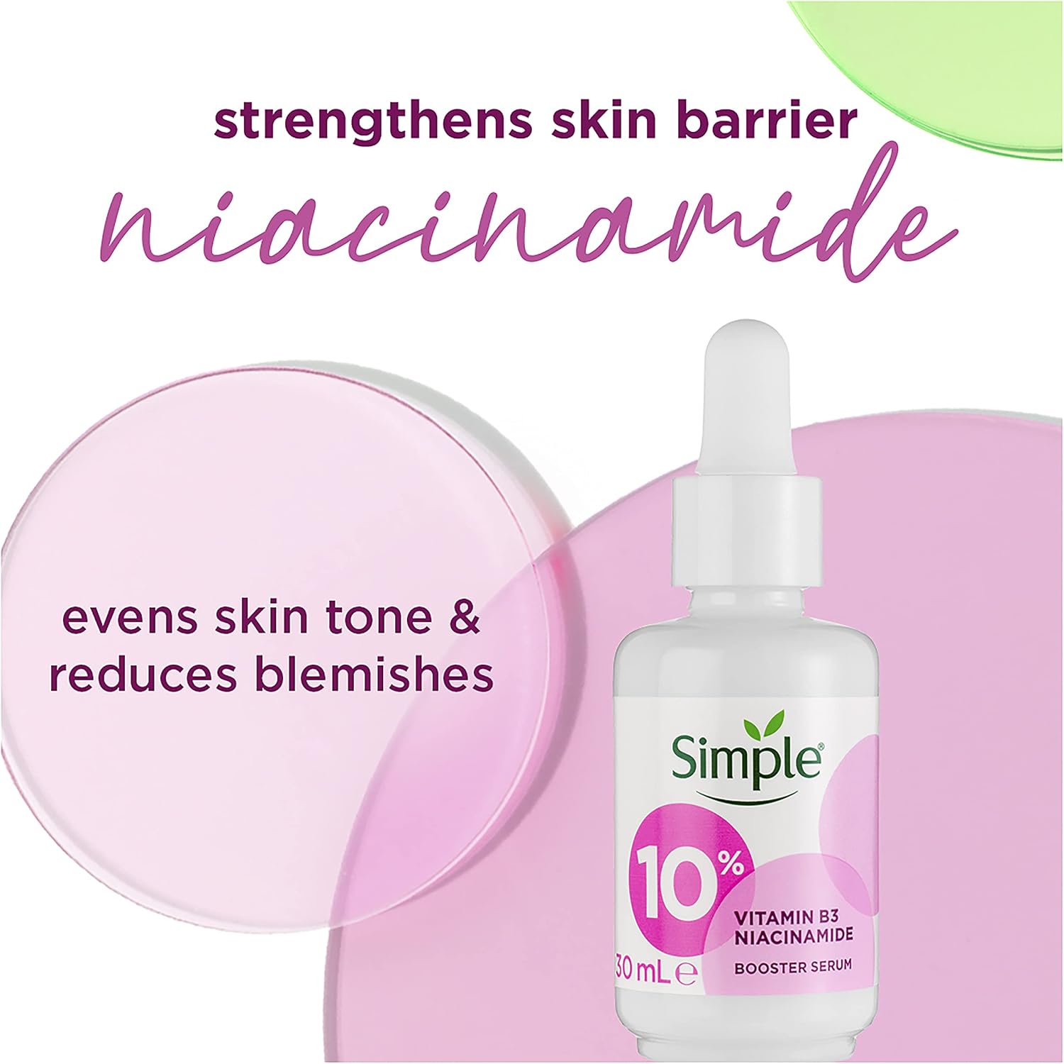 Simple 10% Vitamin B3 Niacinamide Booster Serum (30ml) — photo 7