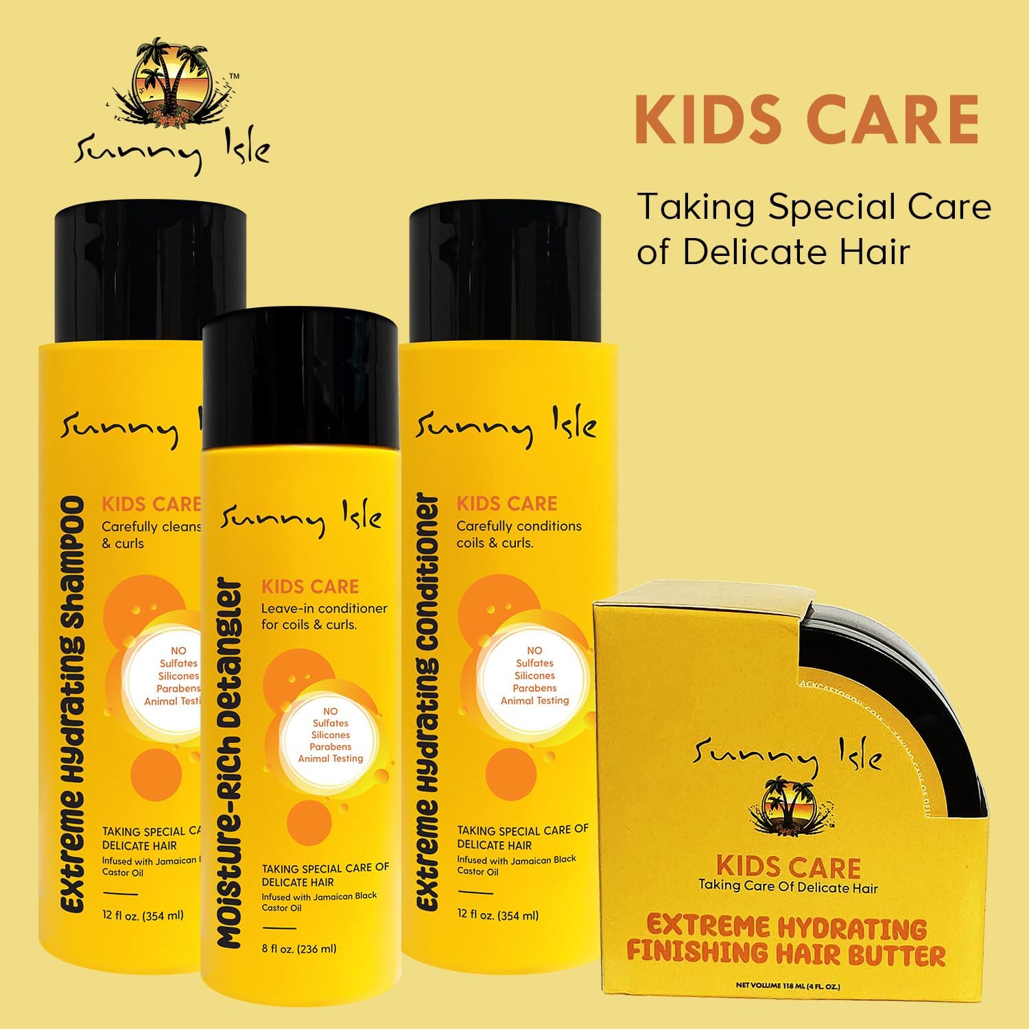 Sunny Isle Kids Care Extreme Hydrating Finishing Hair Butter 4oz — photo 4