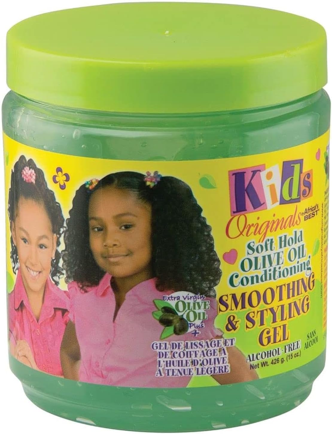 Africa's Best Kids Originals Soft Hold Olive Oil Styling Gel (15 oz) — photo 4