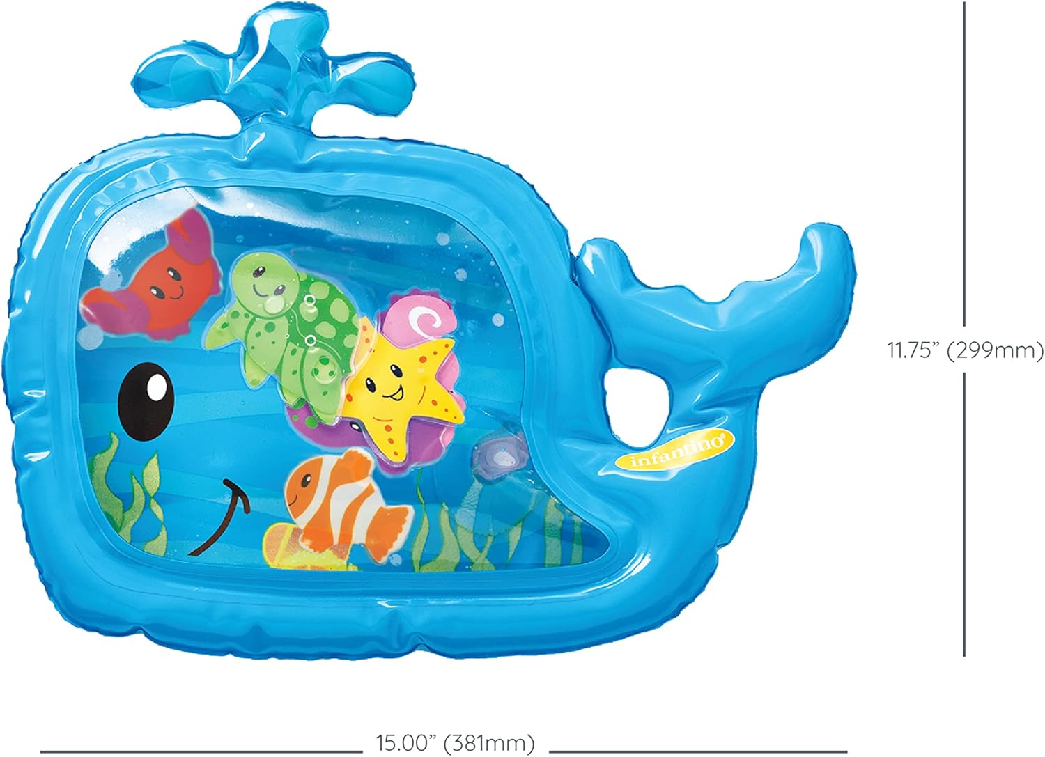 Infantino Pat & Play Water Mat (Whale Themed) — photo 3