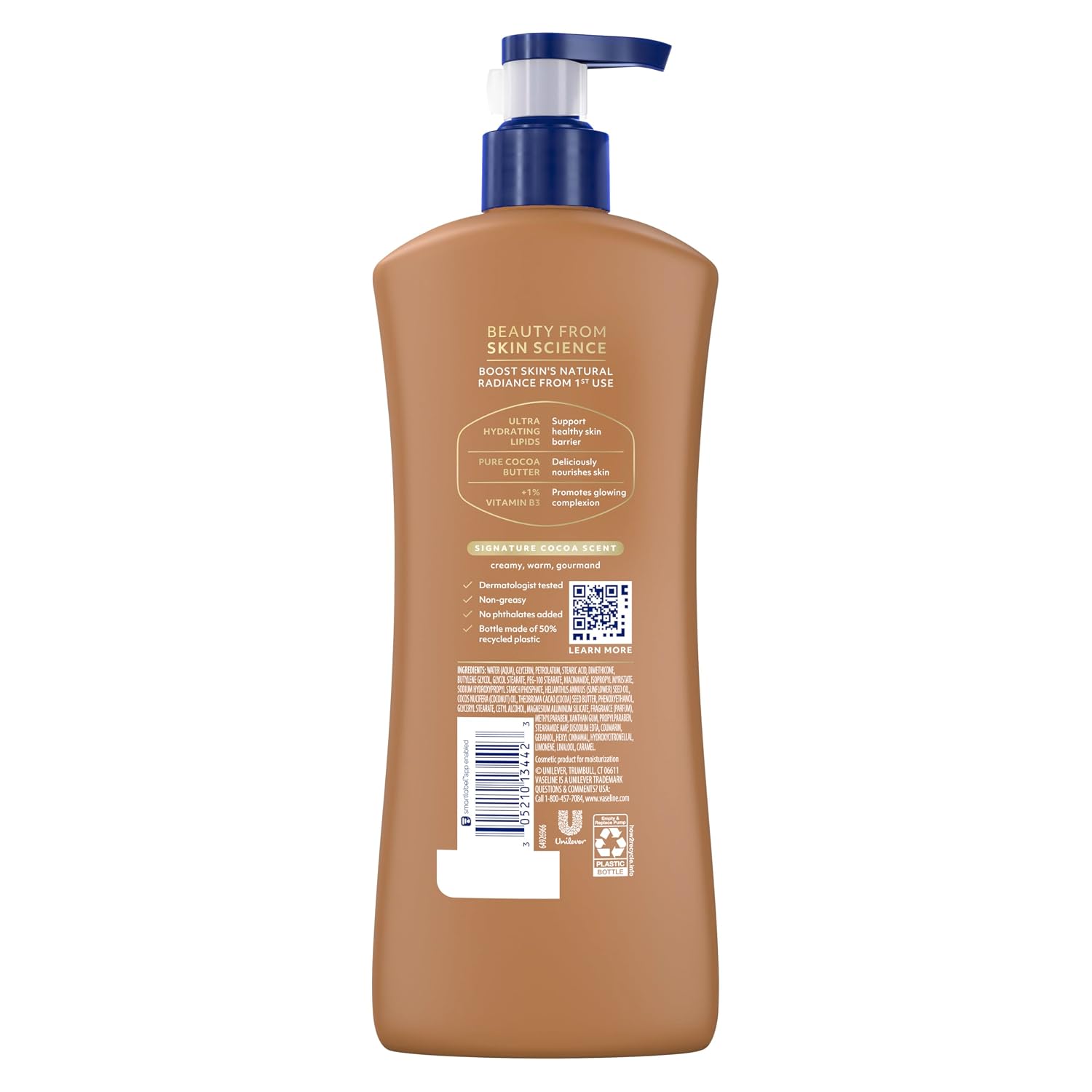 Vaseline Intensive Care Cocoa Radiant Body Lotion  600ml — photo 8