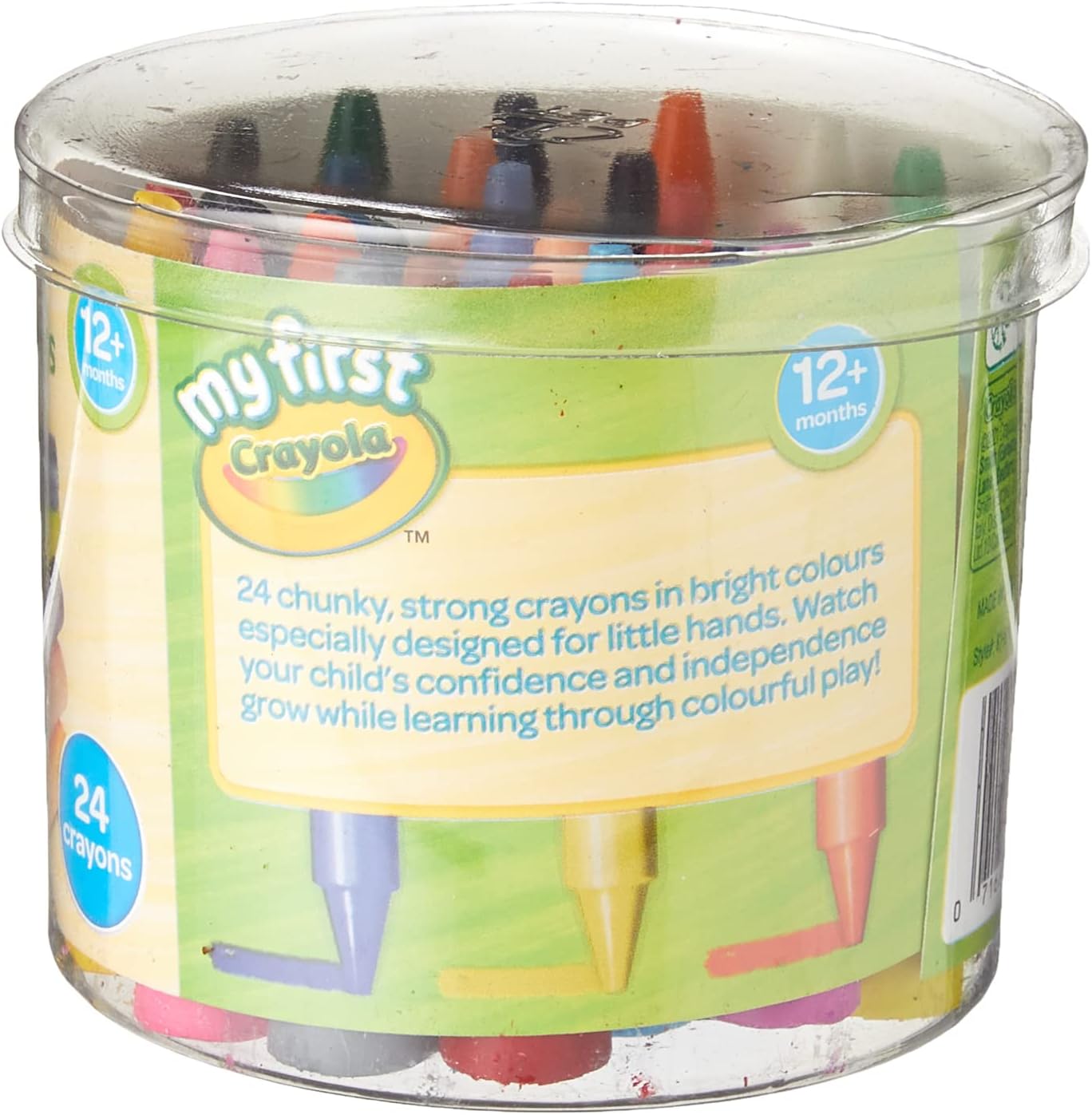 CRAYOLA Jumbo Crayons, Assorted Colors, Great Toddler Crayons, — photo 2
