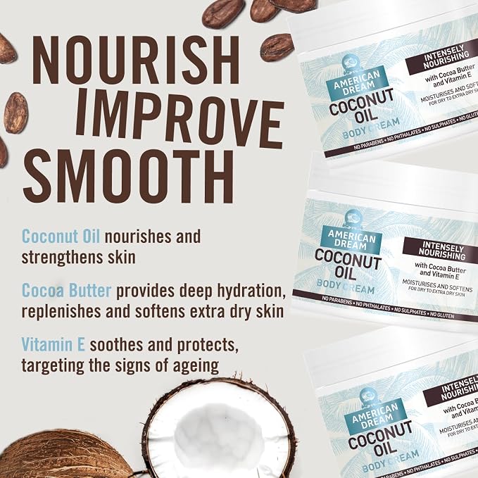 American Dream Skin Nourishing Coconut Body Oil (200ml). — photo 2