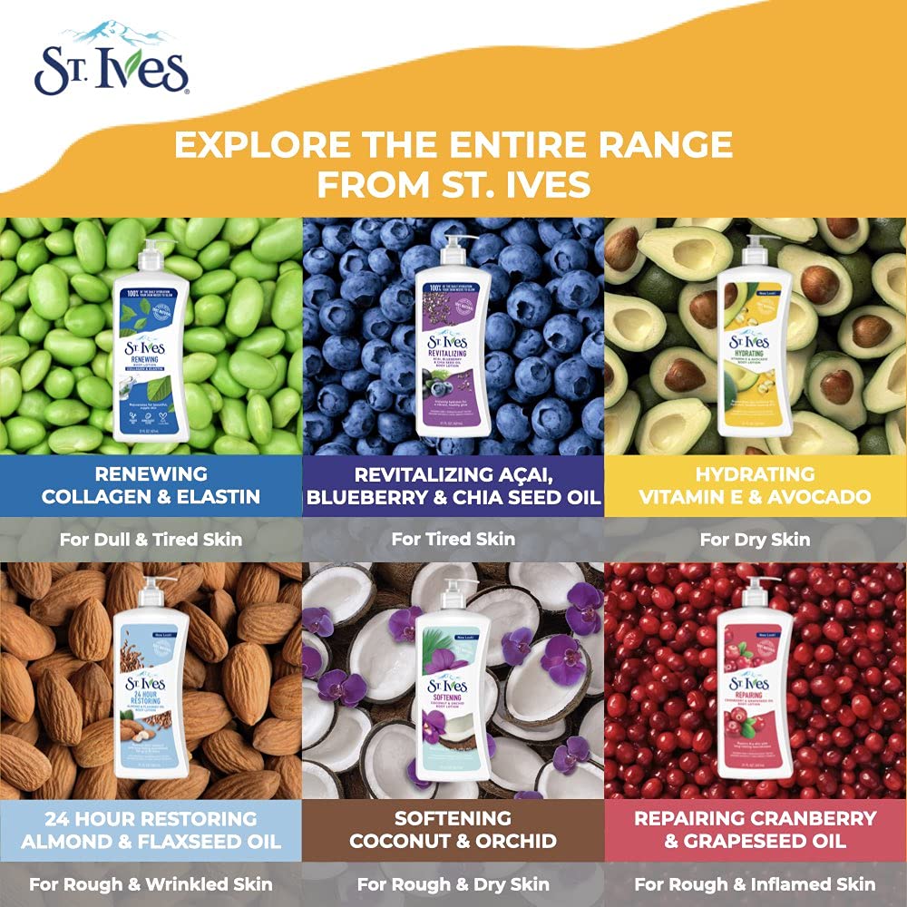 St. Ives Renewing Collagen & Elastin Body Lotion in the 20.28 fl oz (600 ml) size. — photo 5