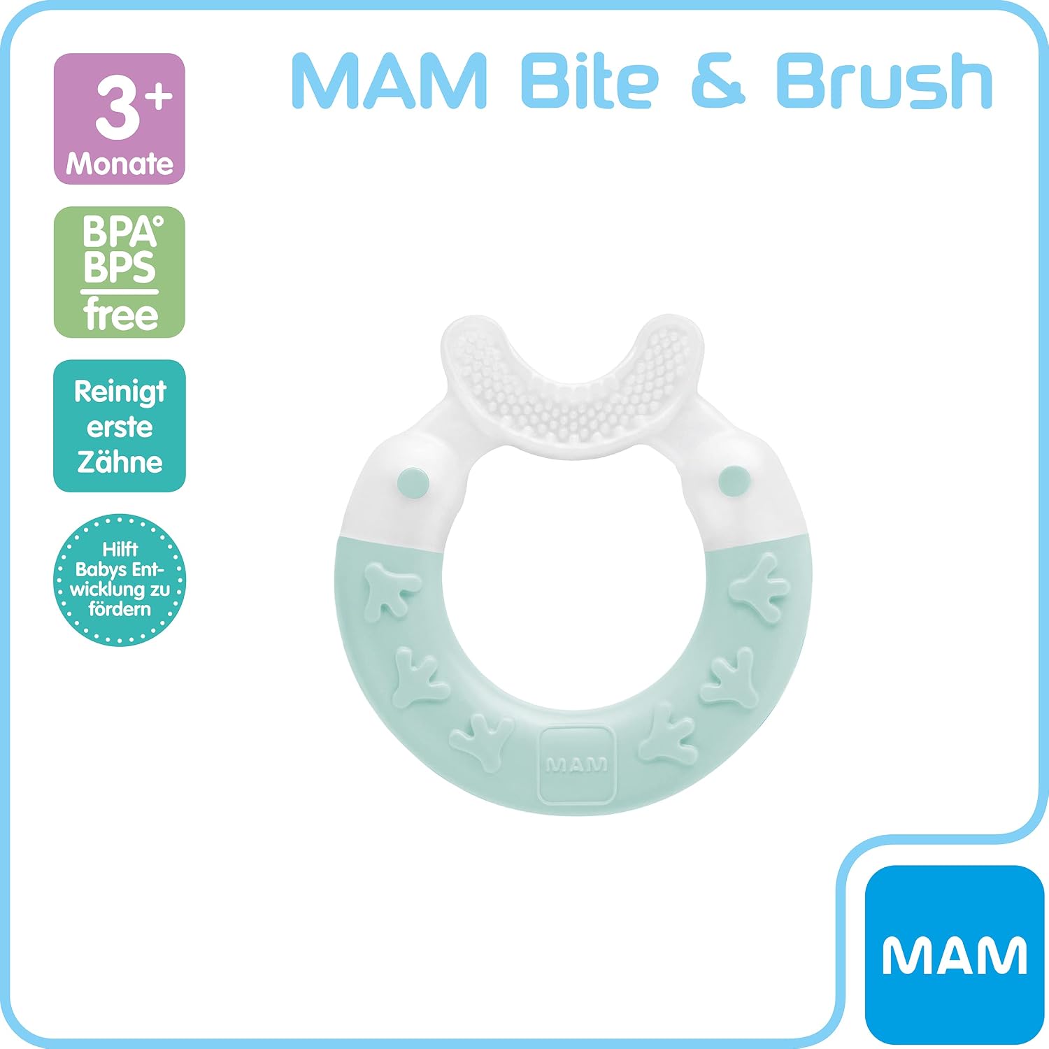 MAM Bite & Brush Teether (3+ Months). — photo 3