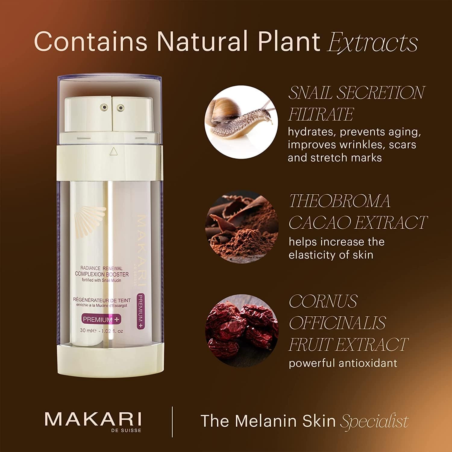 Makari Premium+ Radiance Renewal Complexion Booster (30ml) — photo 4