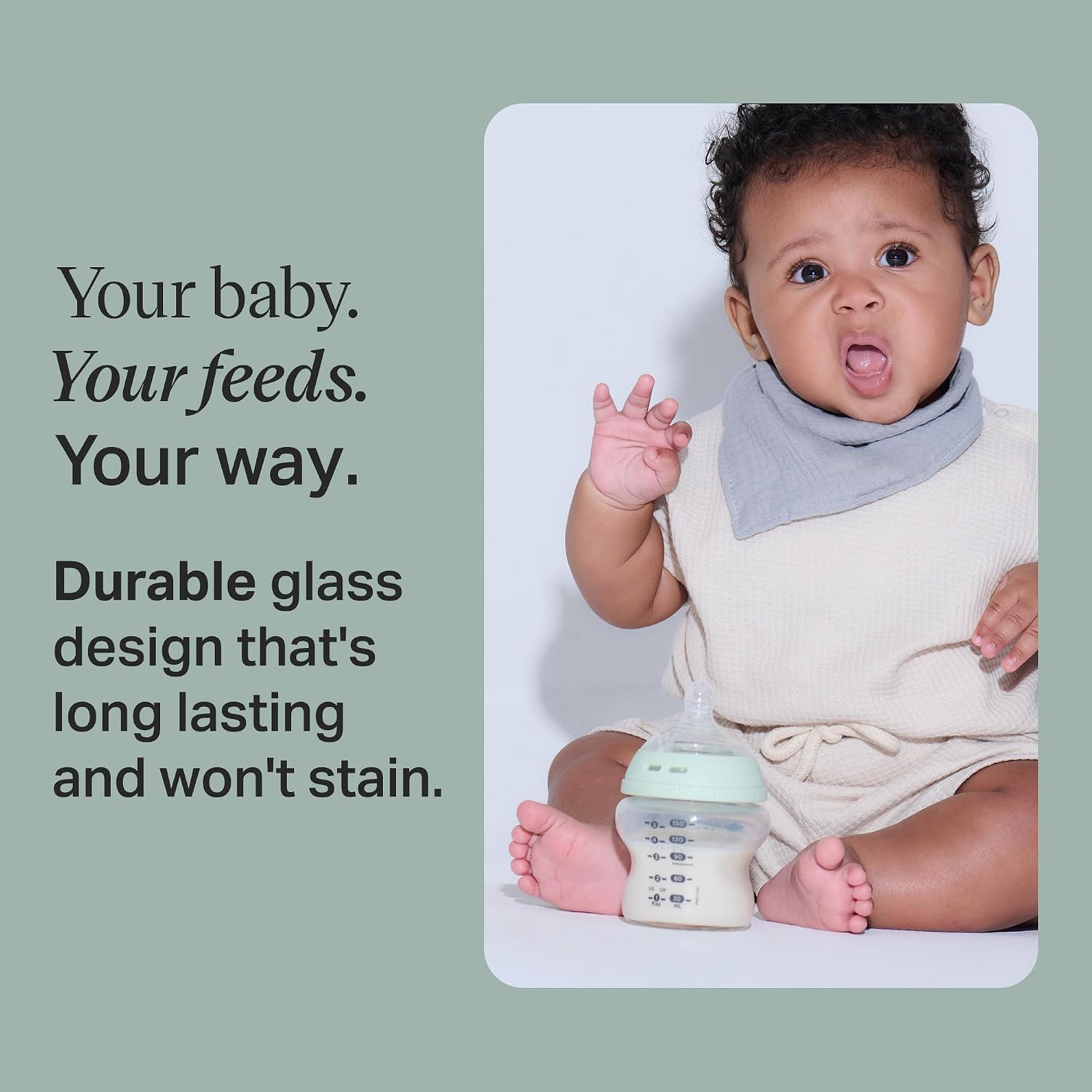 Tomeee Tippee Glass Bottle 250ml — photo 3