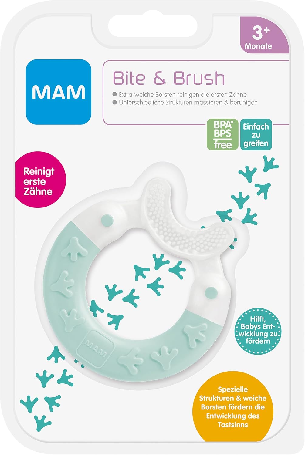 MAM Bite & Brush Teether (3+ Months). — photo 4