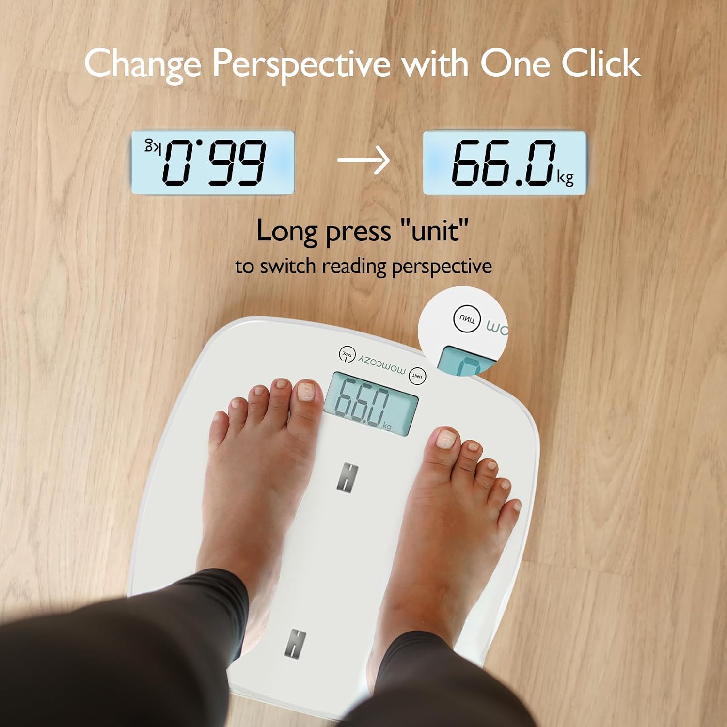 Momcozy Multi-Function Baby Scale, Weight and Height Measurement — photo 3