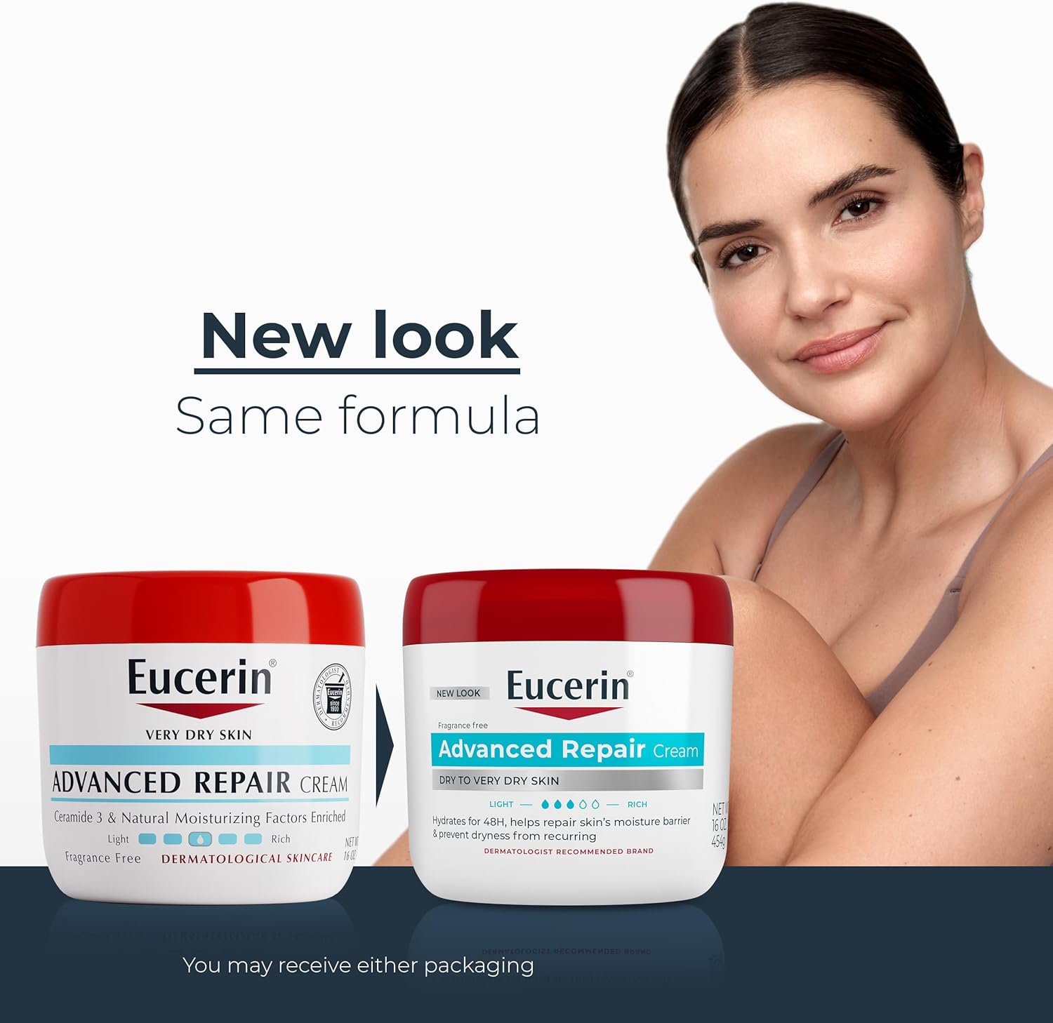 Eucerin Advanced Repair Cream 16oz Jar โ photo 2
