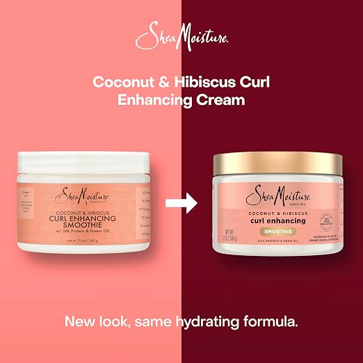 SheaMoisture Coconut & Hibiscus Curl Enhancing Smoothie (12 oz / 340g). — photo 2