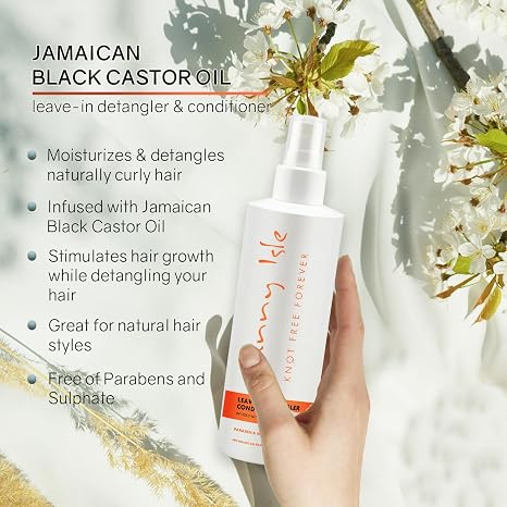 Sunny Isle JBCO Knot Free Forever Natural Leave In Detangler 8oz — photo 5
