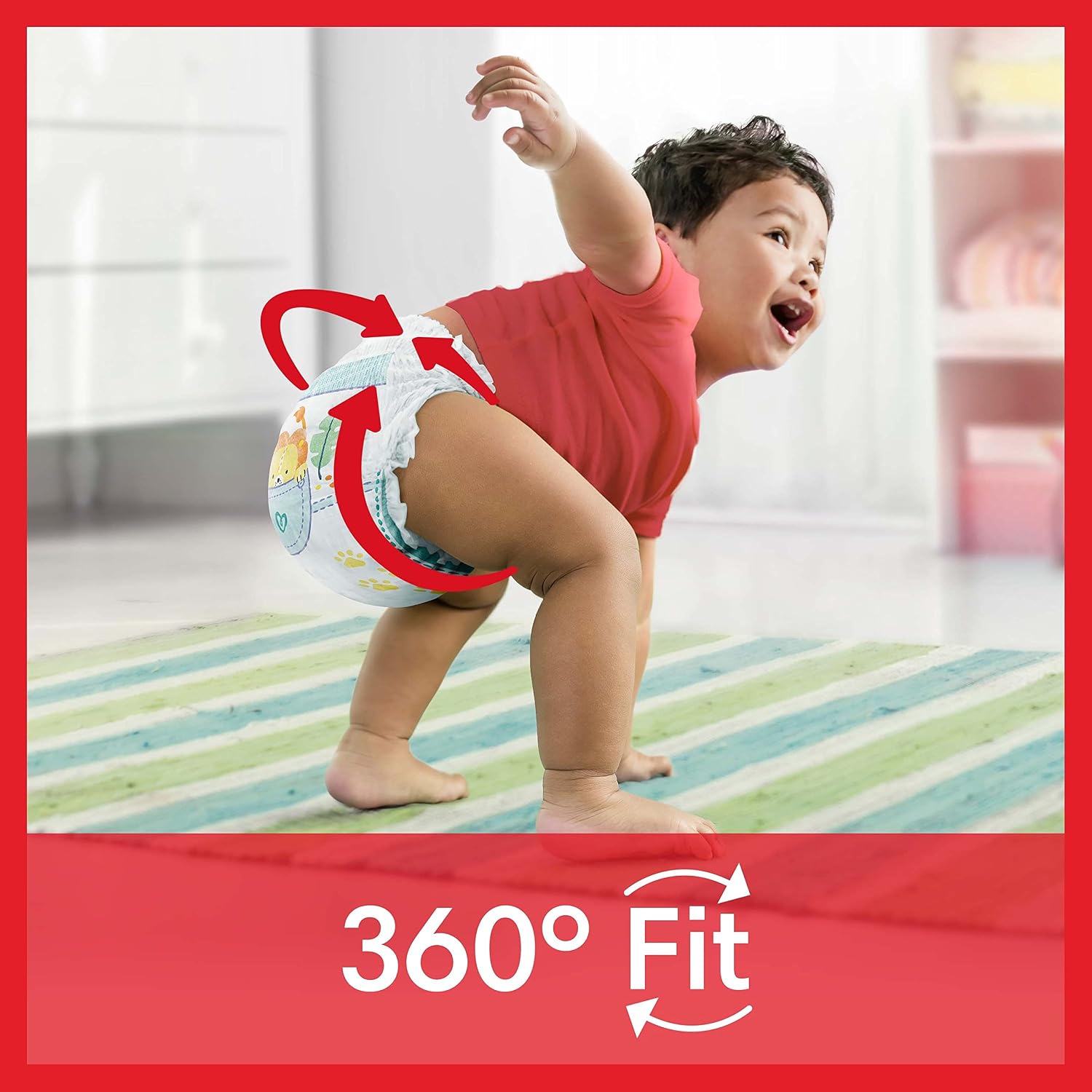 Pampers Baby-Dry Nappy Pants (Size 7, 112 Count, Monthly Savings Pack). — photo 3