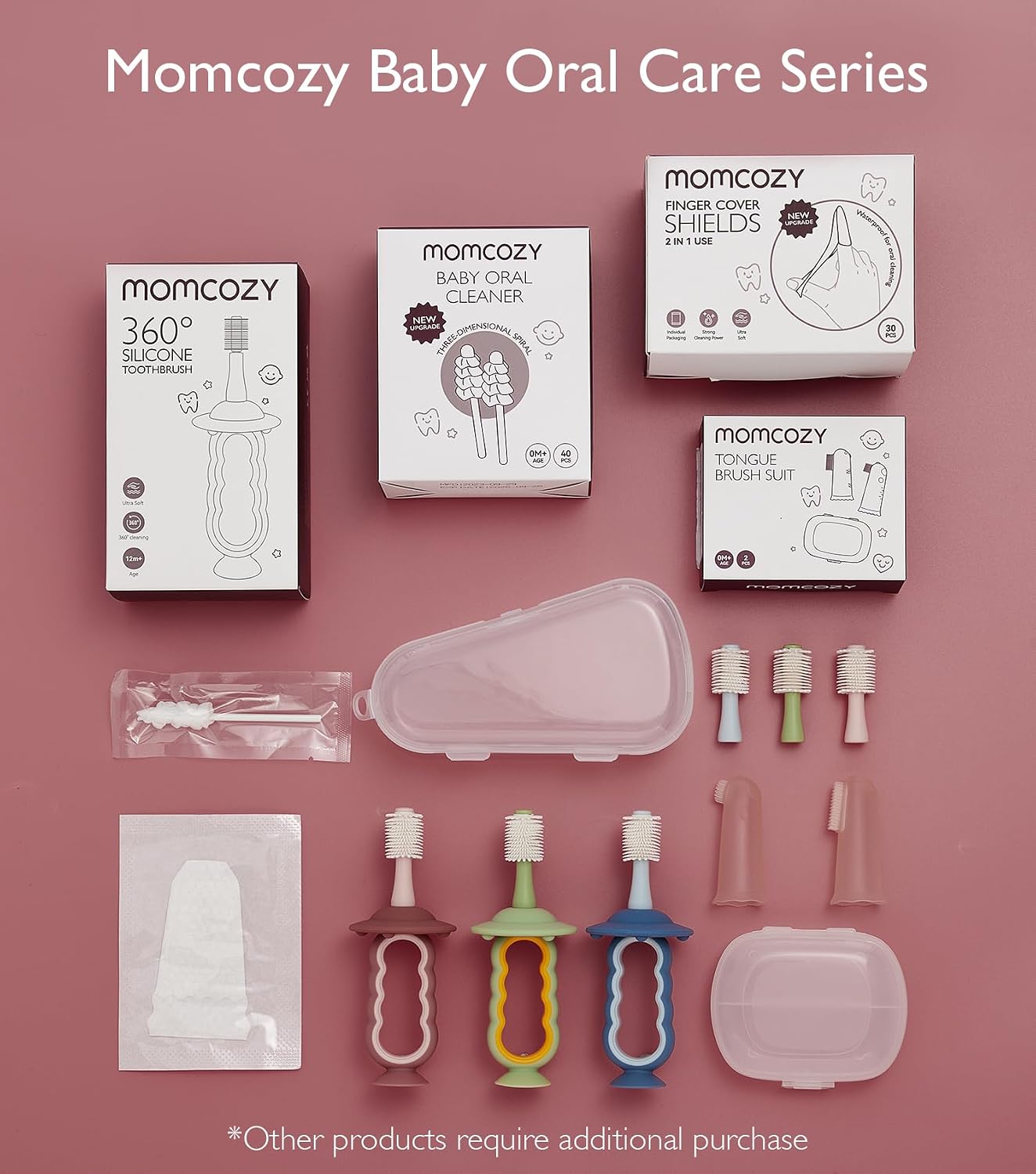 Momcozy Baby Finger Toothbrush. โ photo 7