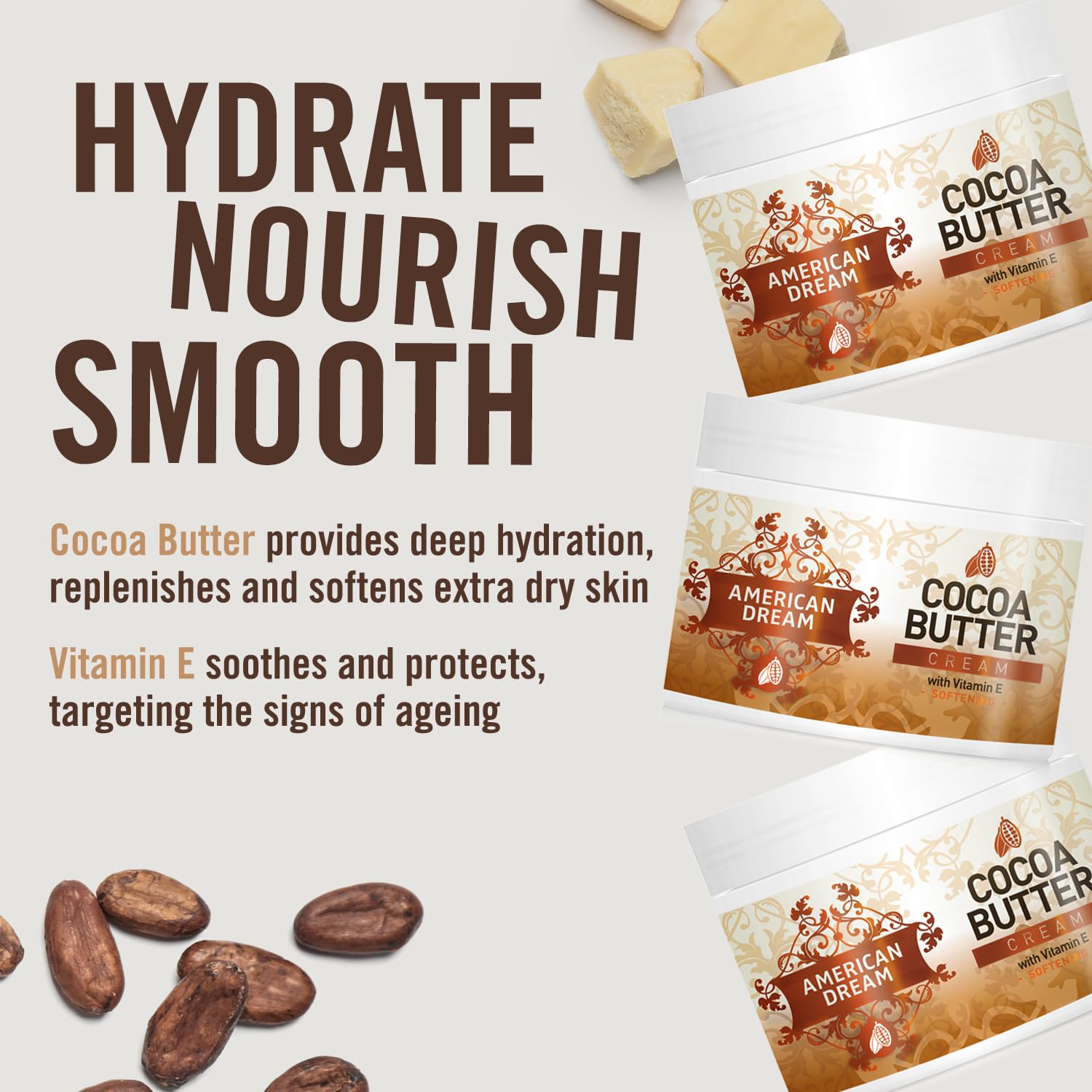American Cocoa Butter Cream E 500ML — photo 2