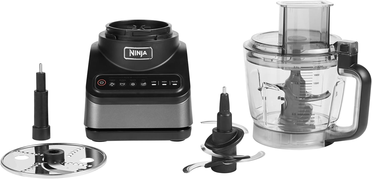 Ninja BN650UK Food Processor with Auto-iQ (Silver). — photo 2