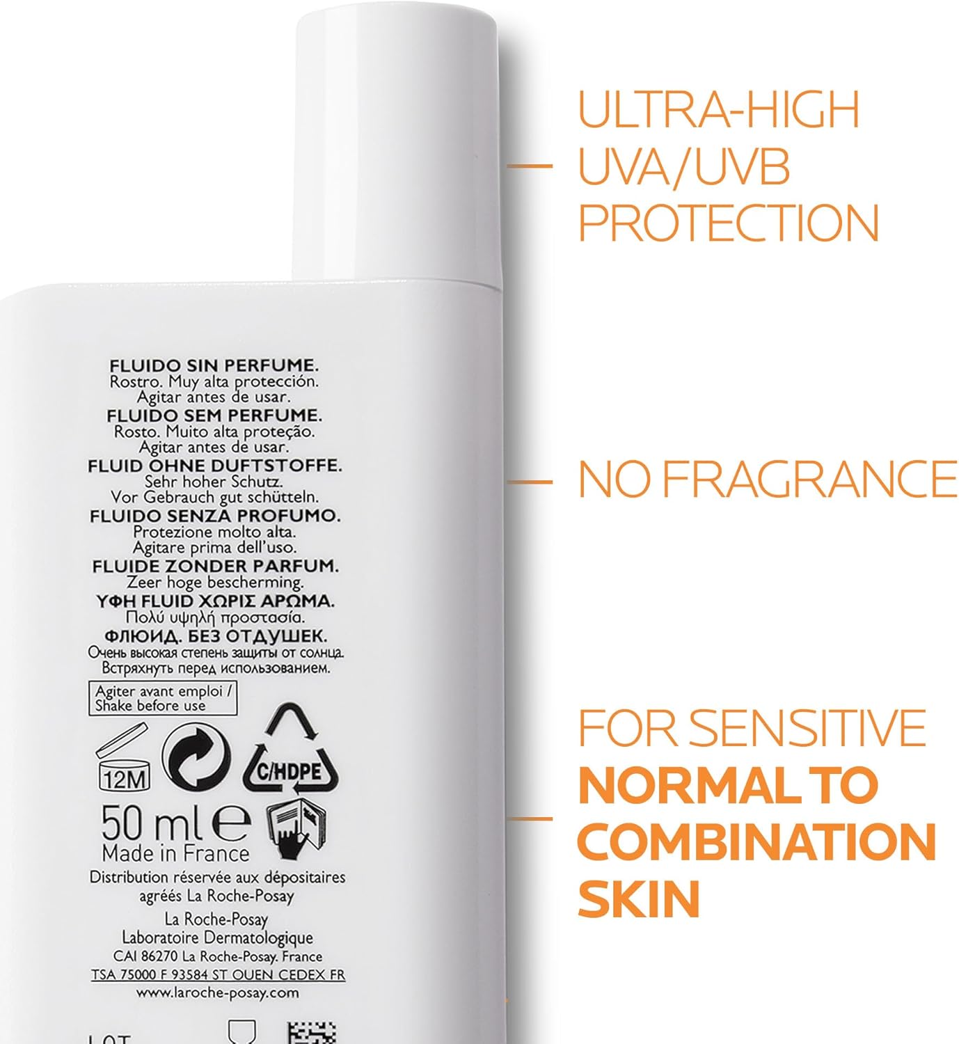La Roche-Posay Anthelios UVMune 400 Tinted Fluid SPF50+ (50ml). — photo 2