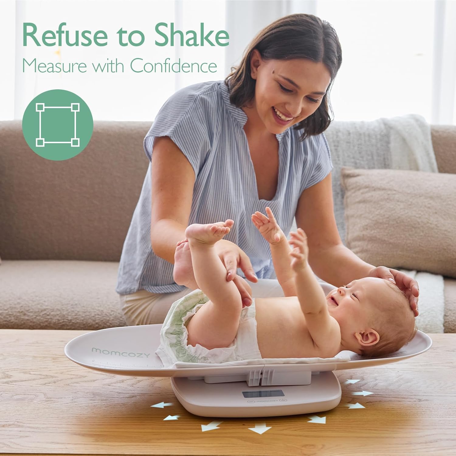 Momcozy Multi-Function Baby Scale, Weight and Height Measurement — photo 6