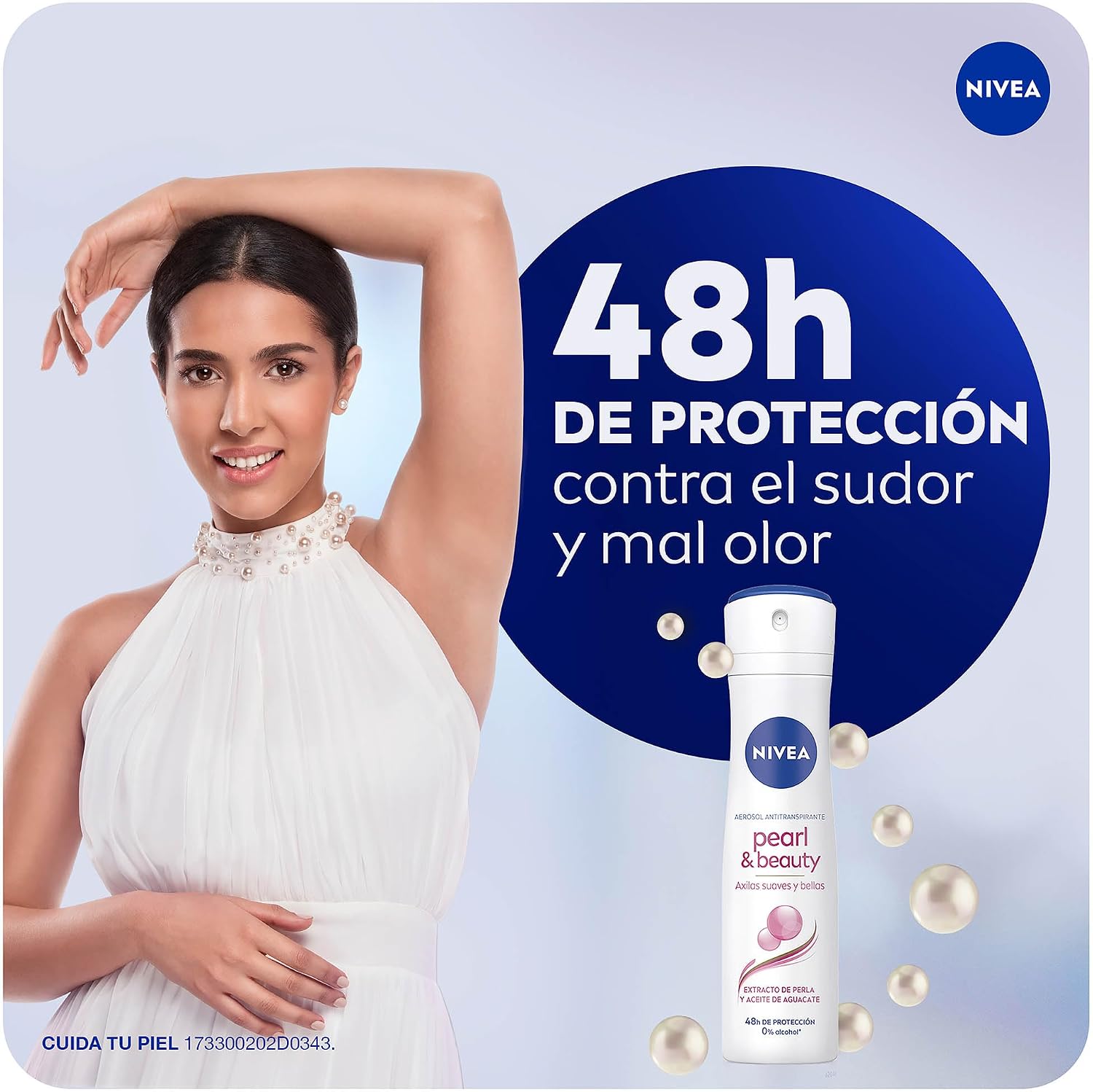 Nivea Pearl & Beauty 48 Hour Deodorant, 150 ml — photo 2