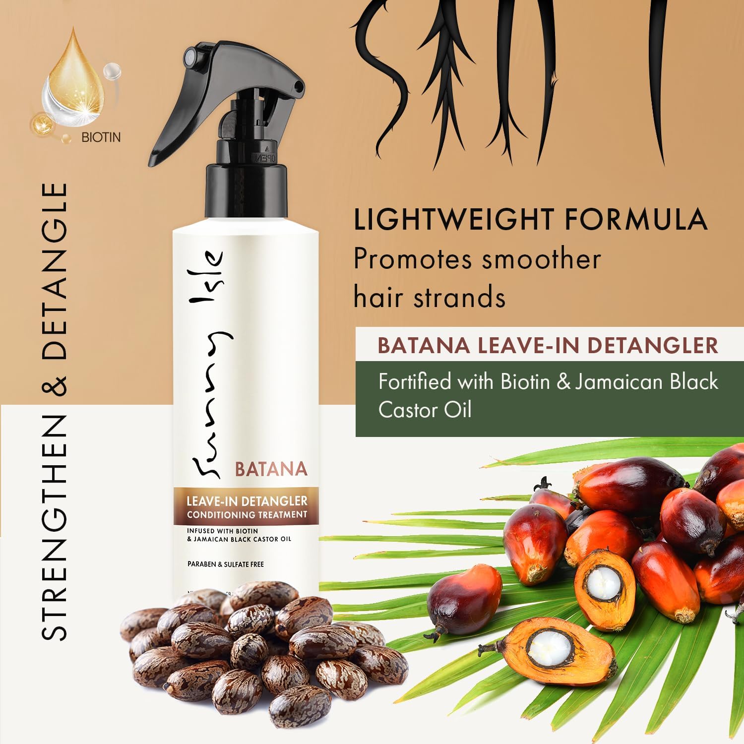 Sunny Isle CBD Leave-In Detangler (8 fl. oz / 237 ml). — photo 7