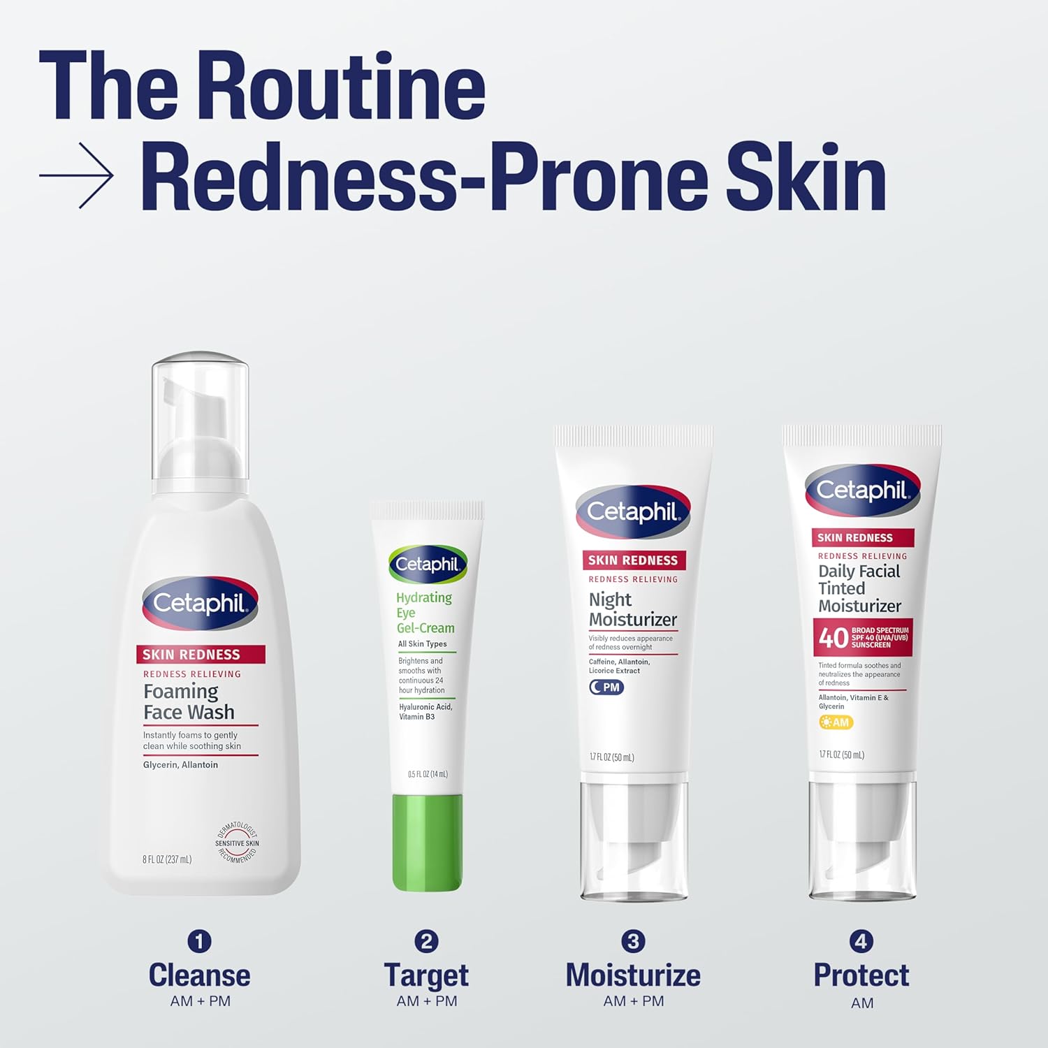 Cetaphil Redness Relieving Night Moisturizer. — photo 5