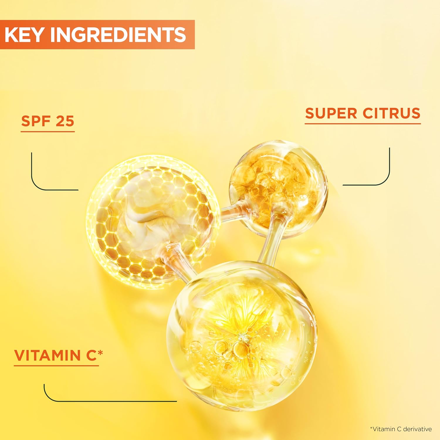 Garnier SkinActive Vitamin C 2-in-1 Brightening Serum Cream SPF 25 (50ml). — photo 6