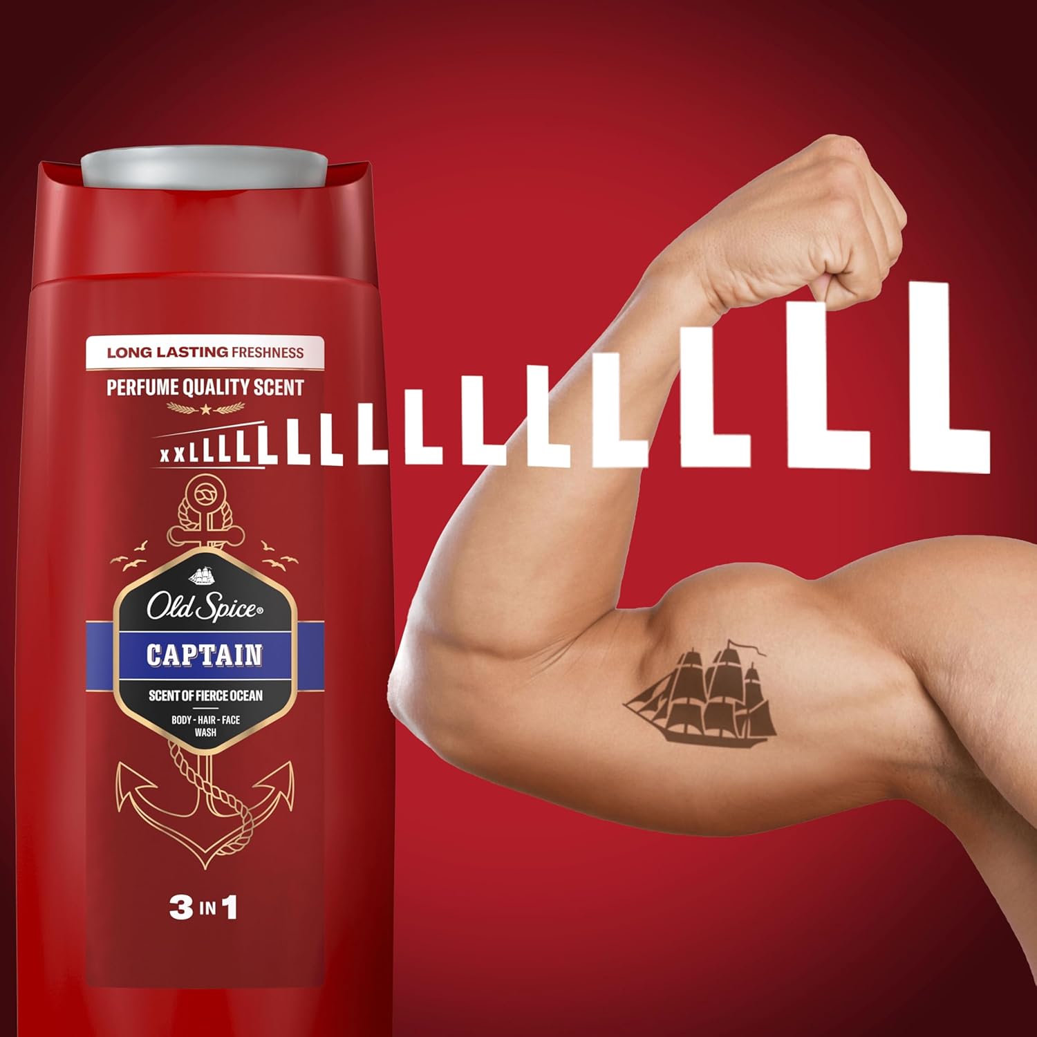 Old Spice Shower Gel 675ml Captain — photo 3