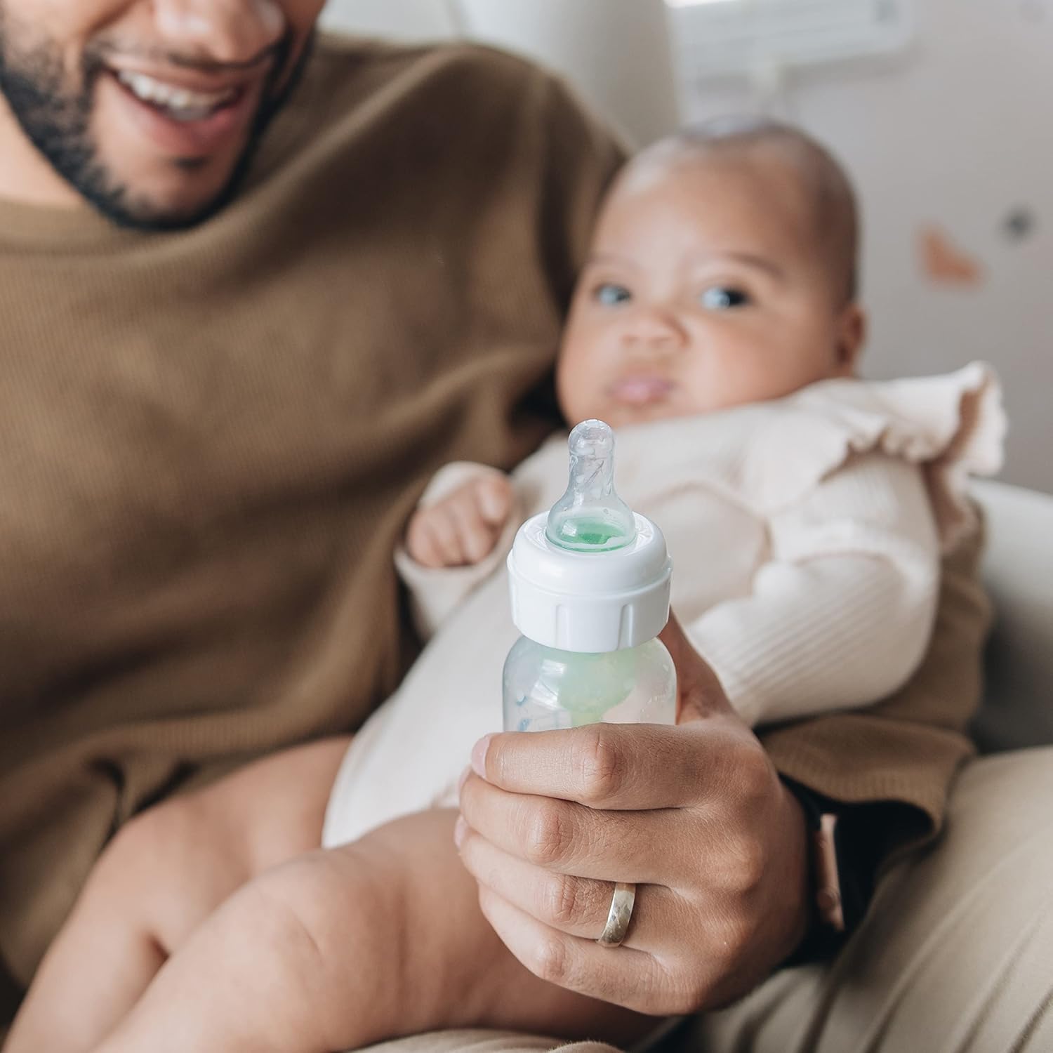 Dr. Brown's Options+ Anti-Colic Plastic Baby Bottle (Narrow Neck, 120 ml / 4 oz) — photo 3