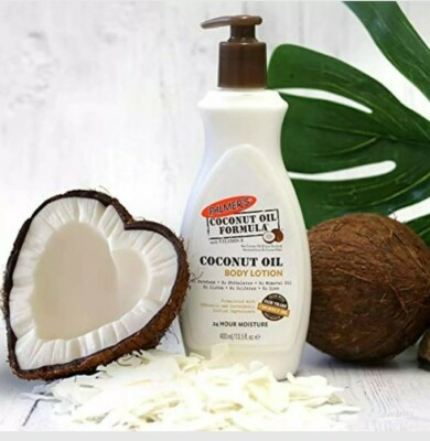 Palmers Coconut Oil Formula Body Lotion 400ml pump bottle white