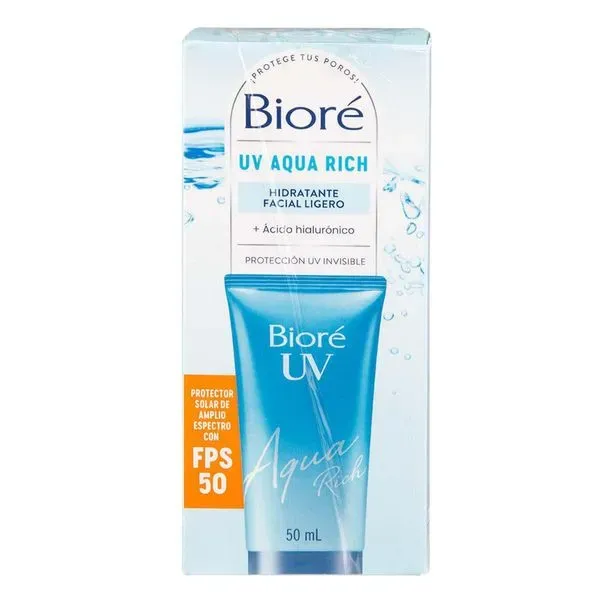 Bioré UV Aqua Rich Daily Hydrating Facial Moisturizer with SPF 50. — photo 2